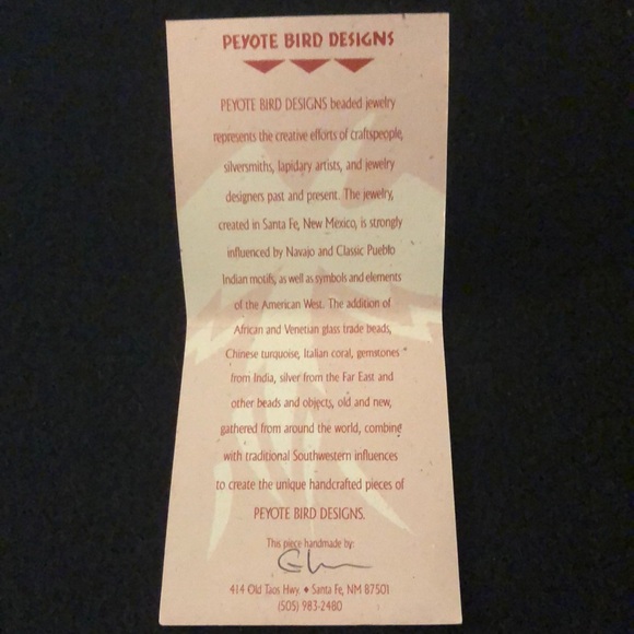 Peyote Bird Designs Navajo Inspired Watch - Picture 7 of 7